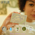 All-Natural Tallow Soap - Lavender Mint & Unscented Bar Soap with Grass-Fed Beef Tallow: Lavender Mint
