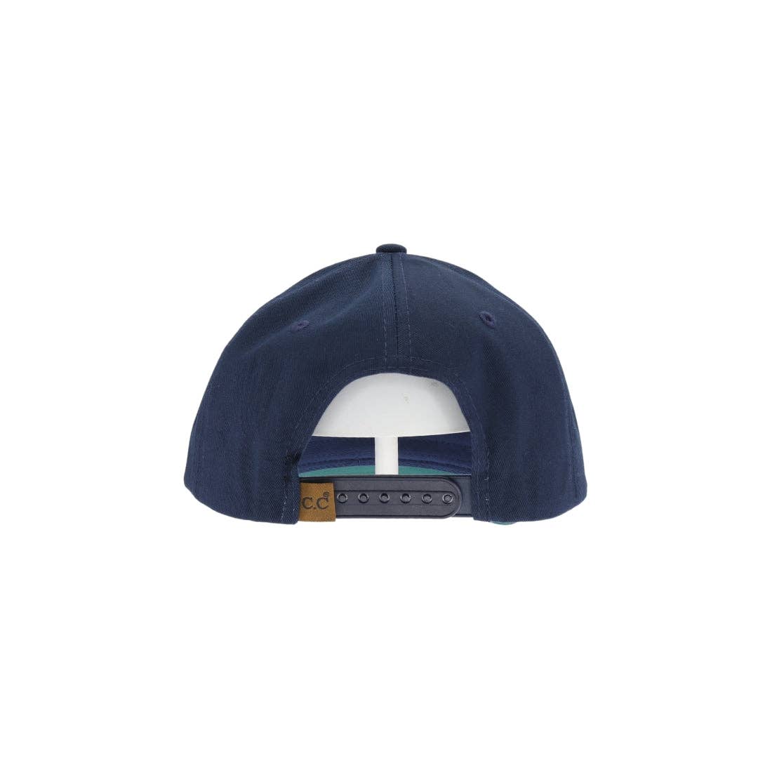CC Two-tone Under Brim Trucker Cap  Green/Navy