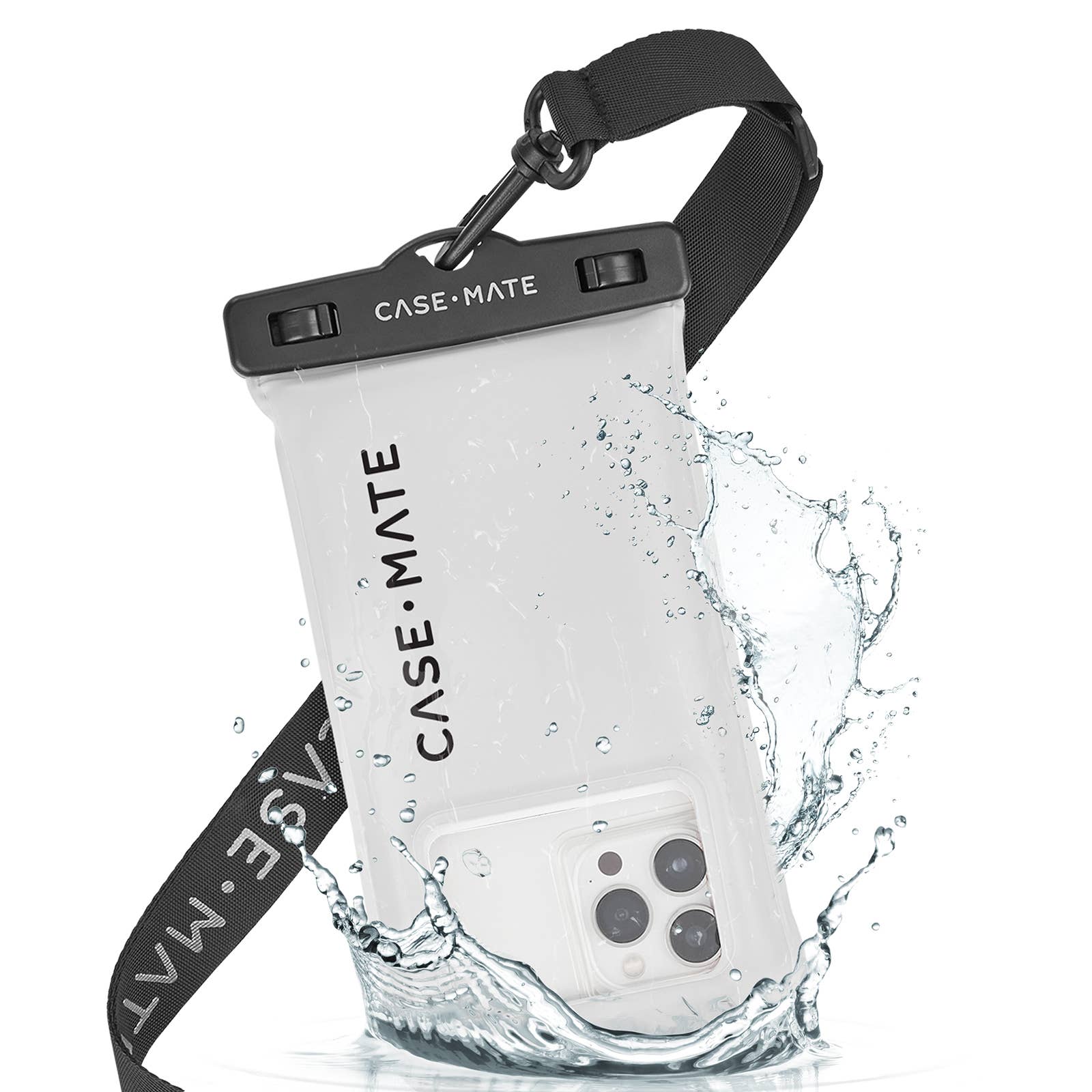 Case-Mate Waterproof Floating Phone Pouch: Sand Dollar