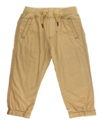 Boys Dark Khaki Jogger Pants: 12-18m
