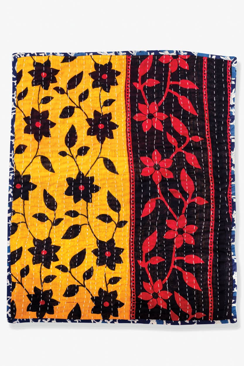 Kantha Kitchen Towels, Set of 2