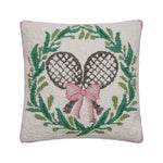 Tennis With Wreath  Hook Pillow