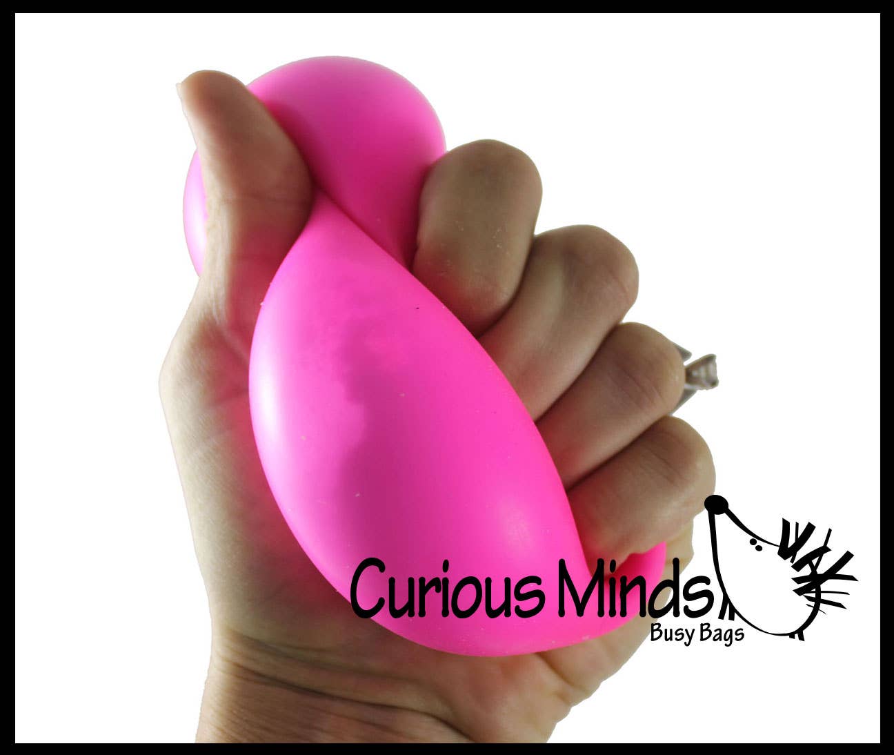 1 Stretchy Squishy Squeeze Stress Ball - Sensory, Fidget Toy