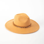 Ranch Wide Brim Hat: Camel