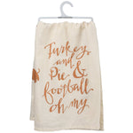 Turkey and Pie & Football Oh My Kitchen Towel