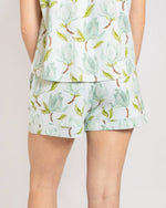 Audrey Sleep Shorts   Aqua/Multi   -Asst.: Medium
