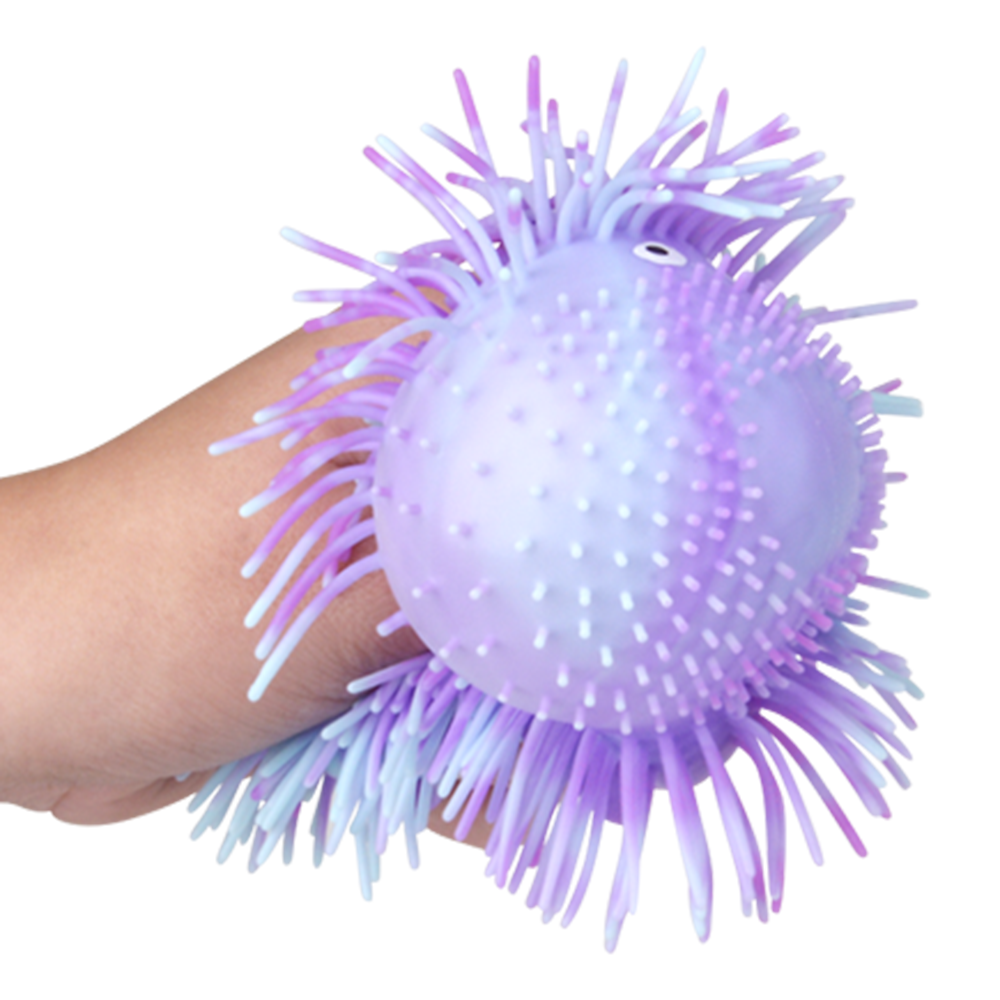 5.5" LIGHT-UP SHAGGY DOG PUFFER