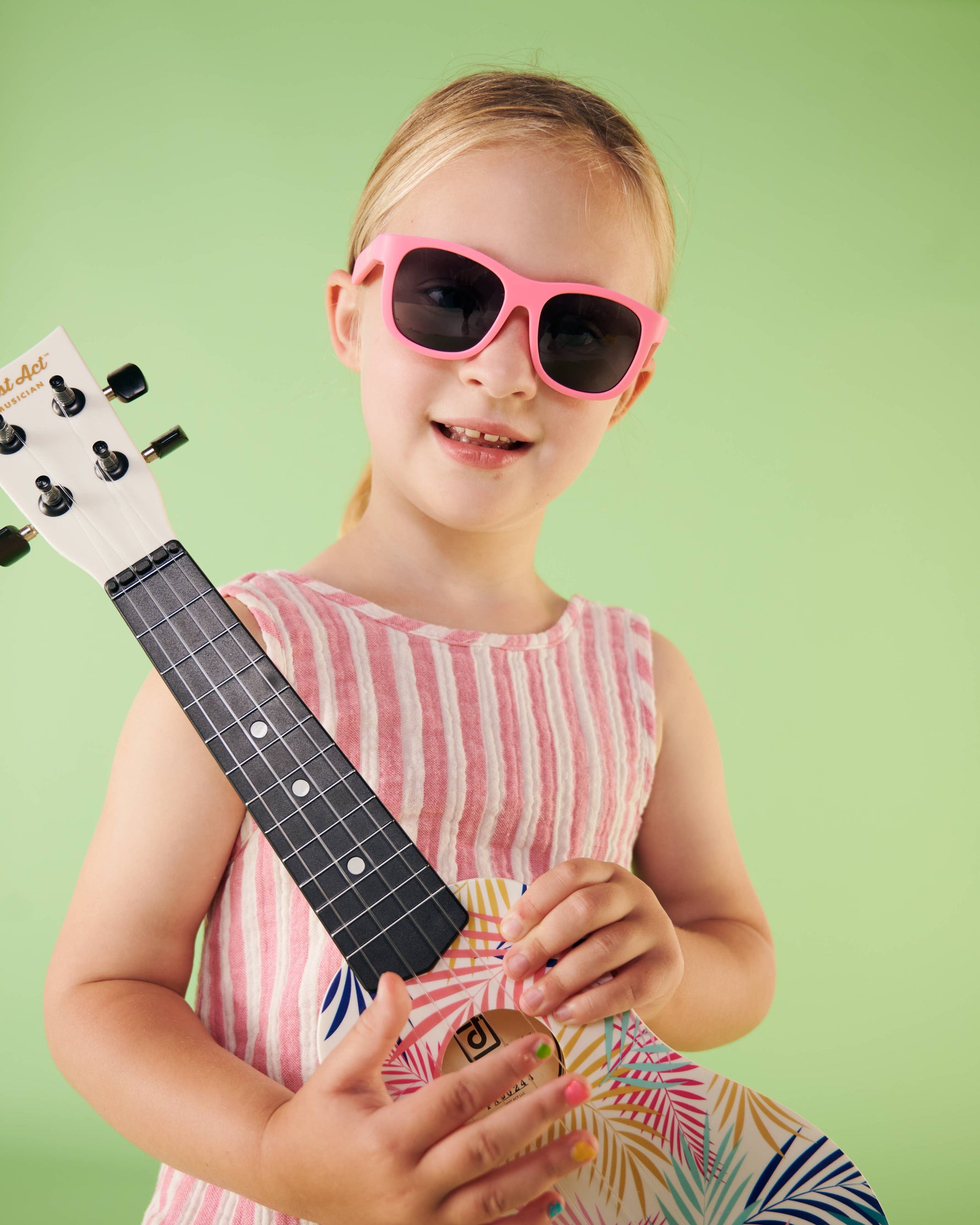 Think Pink Navigator Baby and Kids Sunglasses: Ages 6+