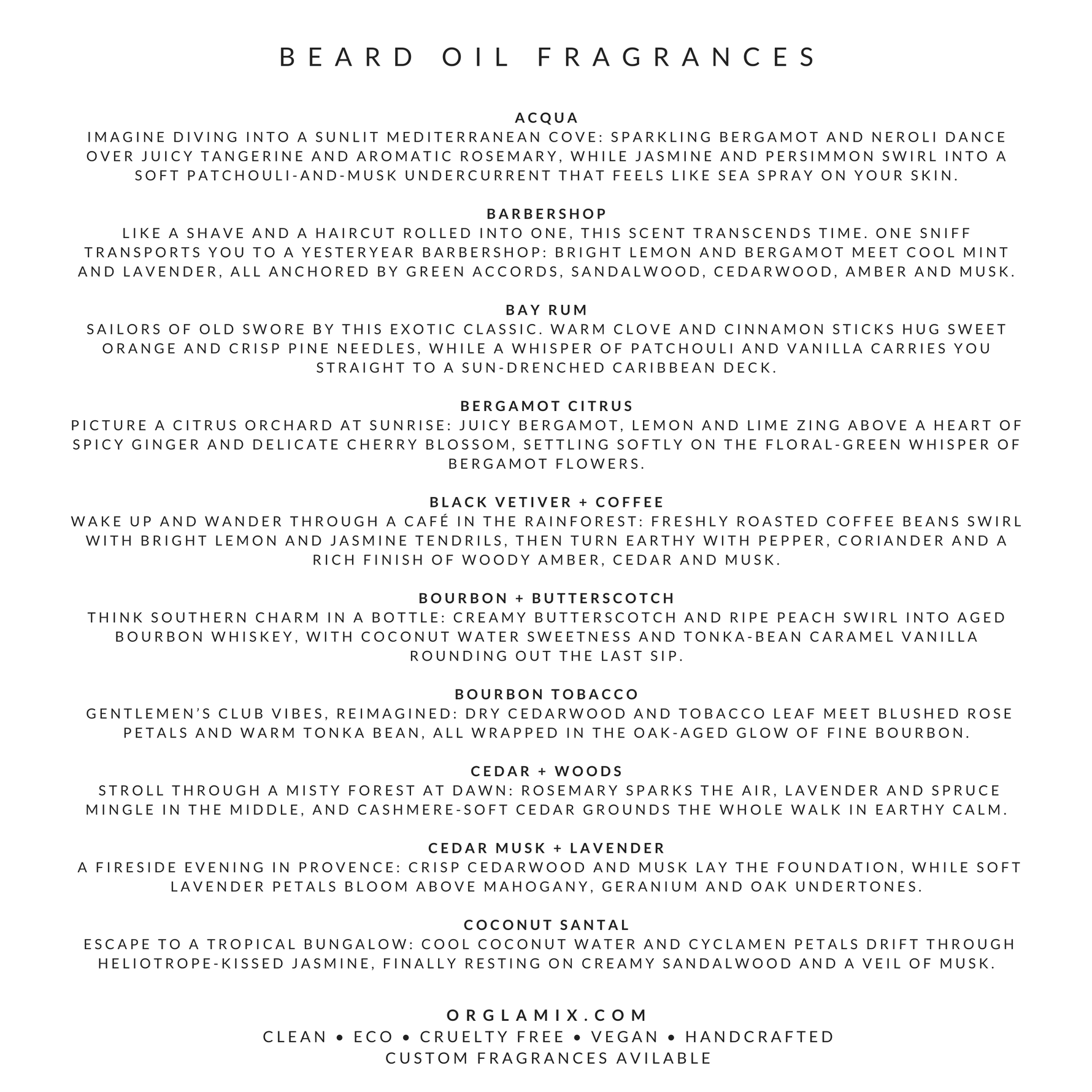 Beard Oil | Softens, Styles Smells Damn Good | Private Label: Beard Oil Tester