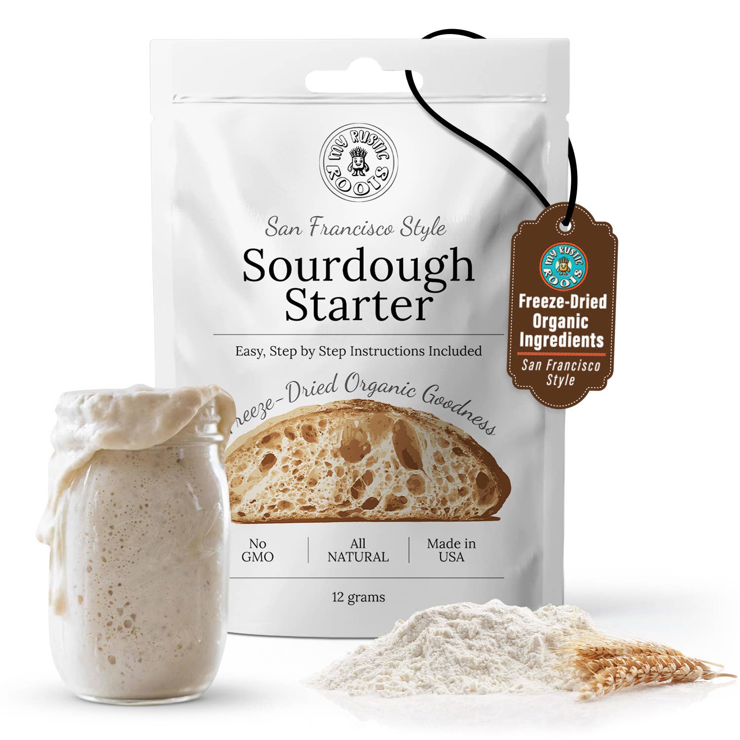 Original Sourdough Starter Culture - Bestseller - Organic