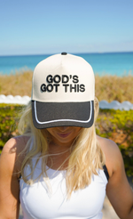 God's Got This - Black Trucker Hat