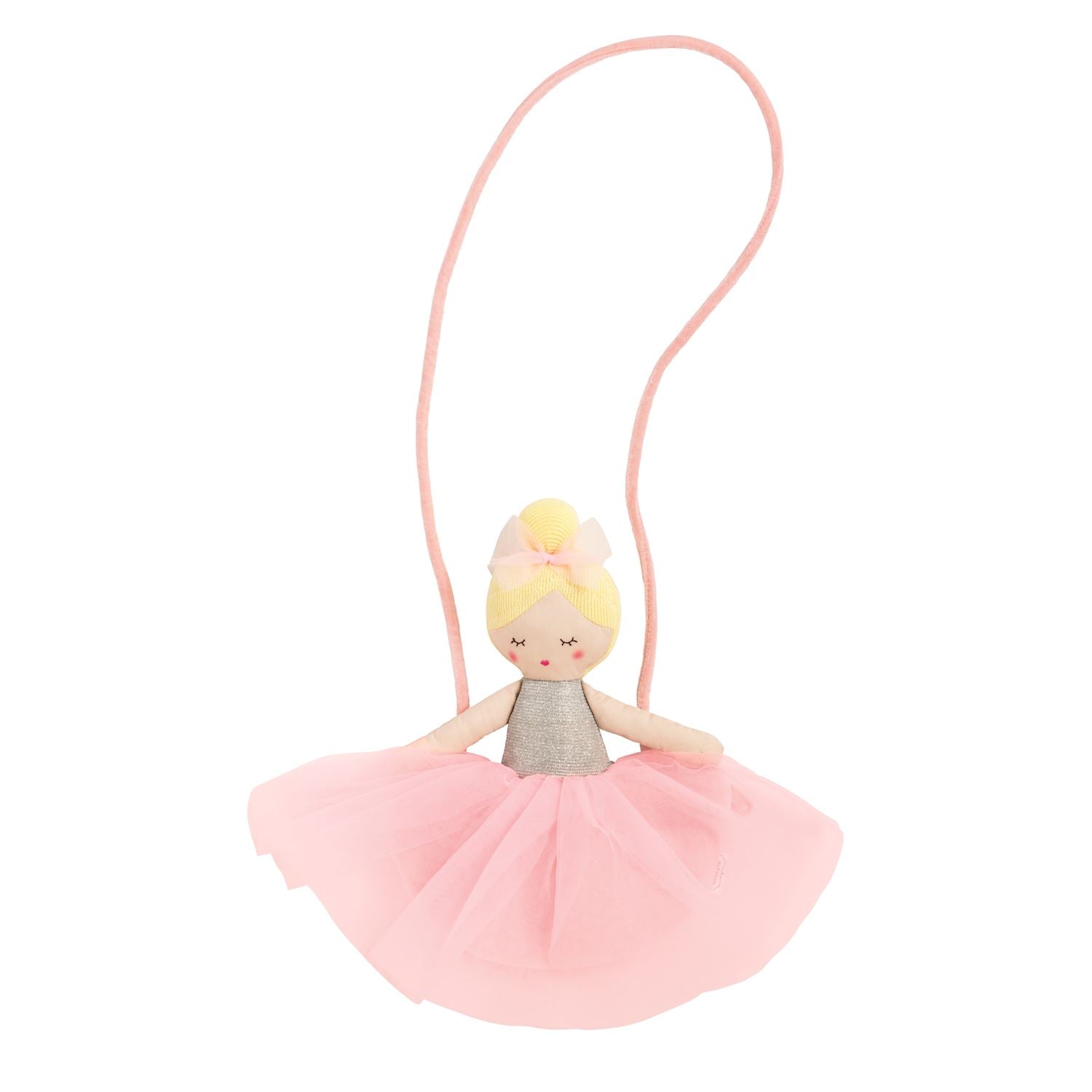 MUD PIE Tulle Ballerina Purse Red