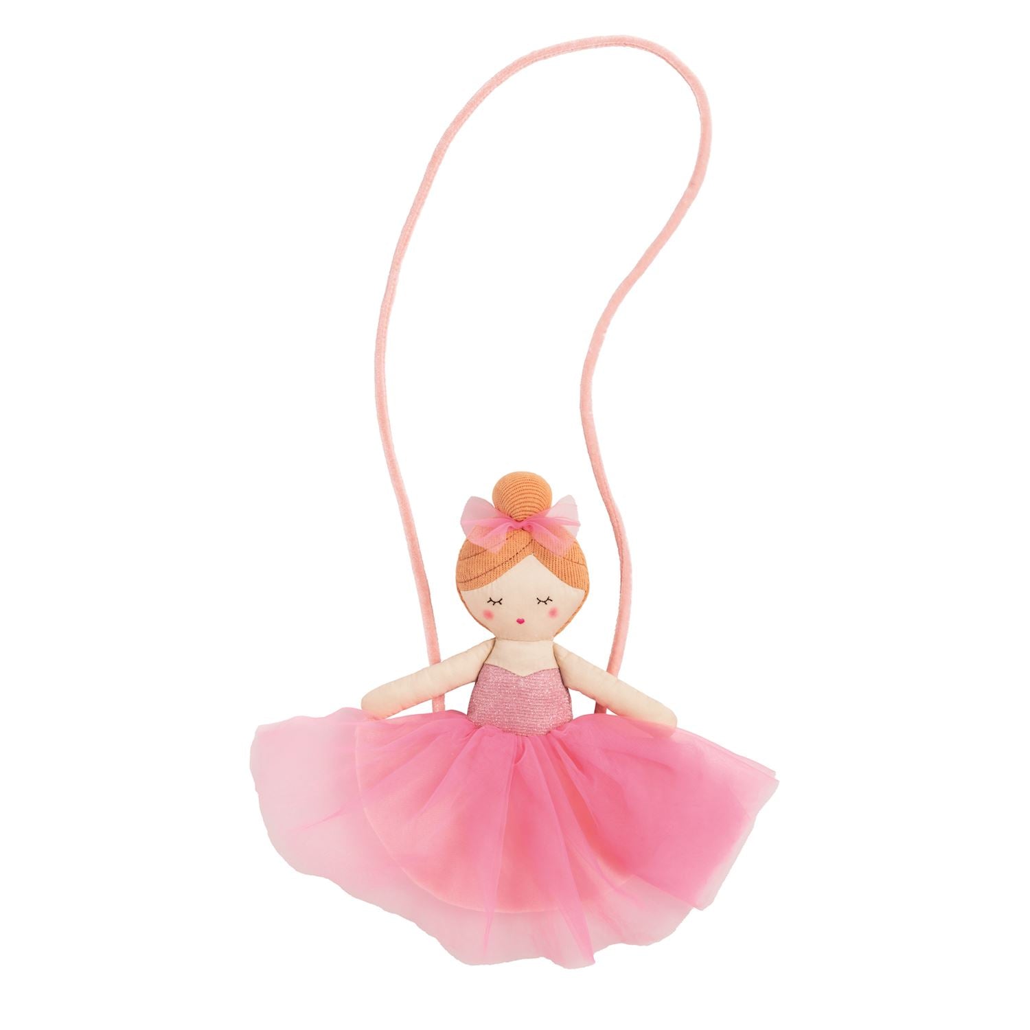 MUD PIE Tulle Ballerina Purse Red