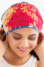 Reversible Kantha Headbands, Set of 2