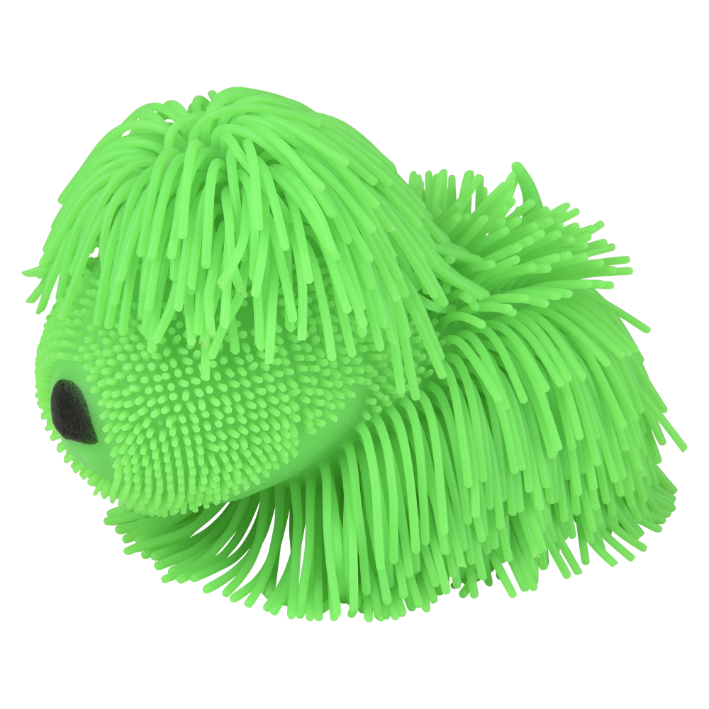 7" SHAGGY PUFFER DOG