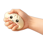 Fun Doh Mystery Slow Rise Dumpling VIRAL Squish Toy