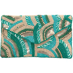 TURO/NUDE Beaded Swirl Clutch