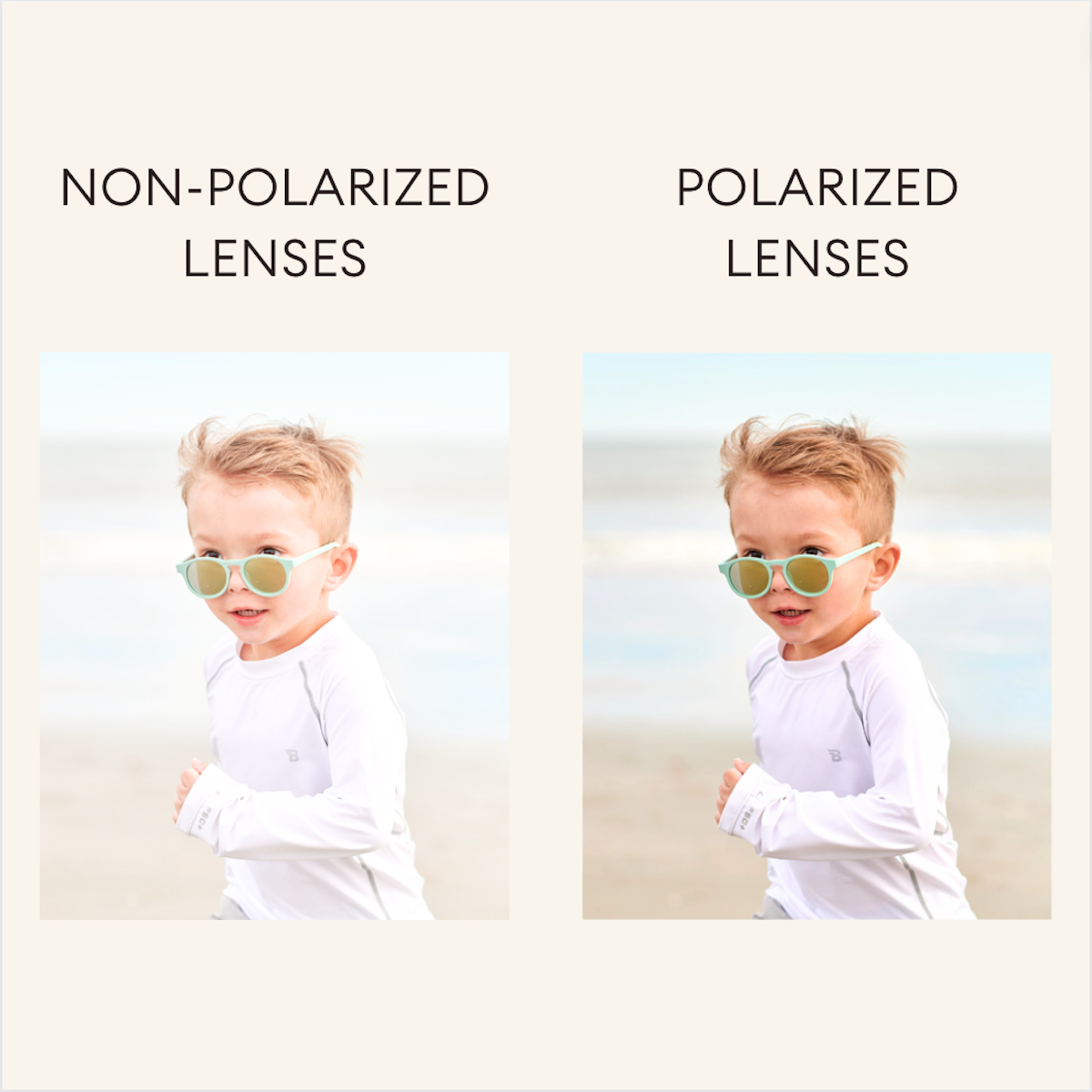 Jet Black Polarized Navigator | Cobalt Mirrored Lens: Ages 3-5