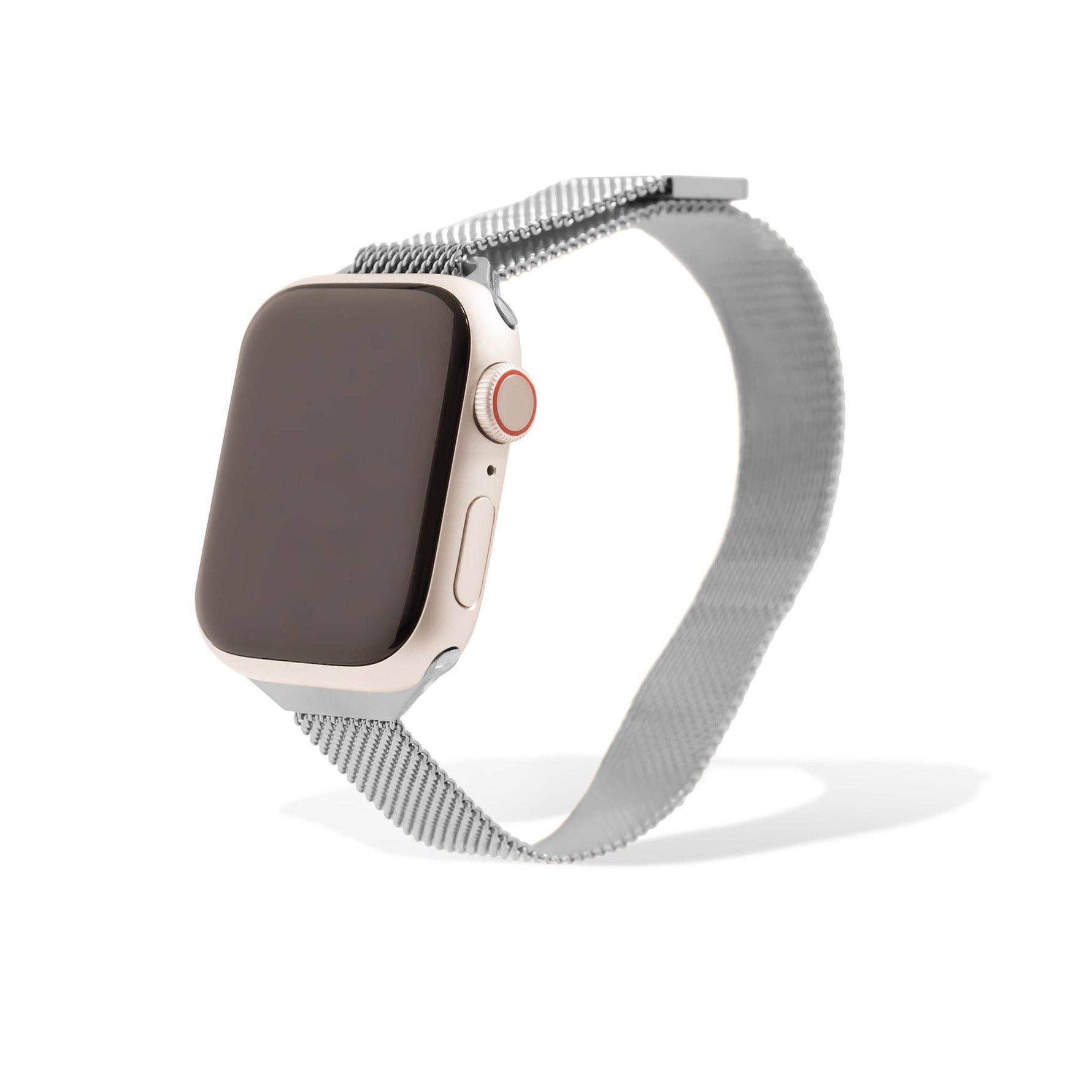 Stainless Steel Adjustable Mesh Smart Watch Band