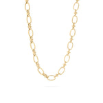 18K Gold PVD Statement Chain Necklace: Gold