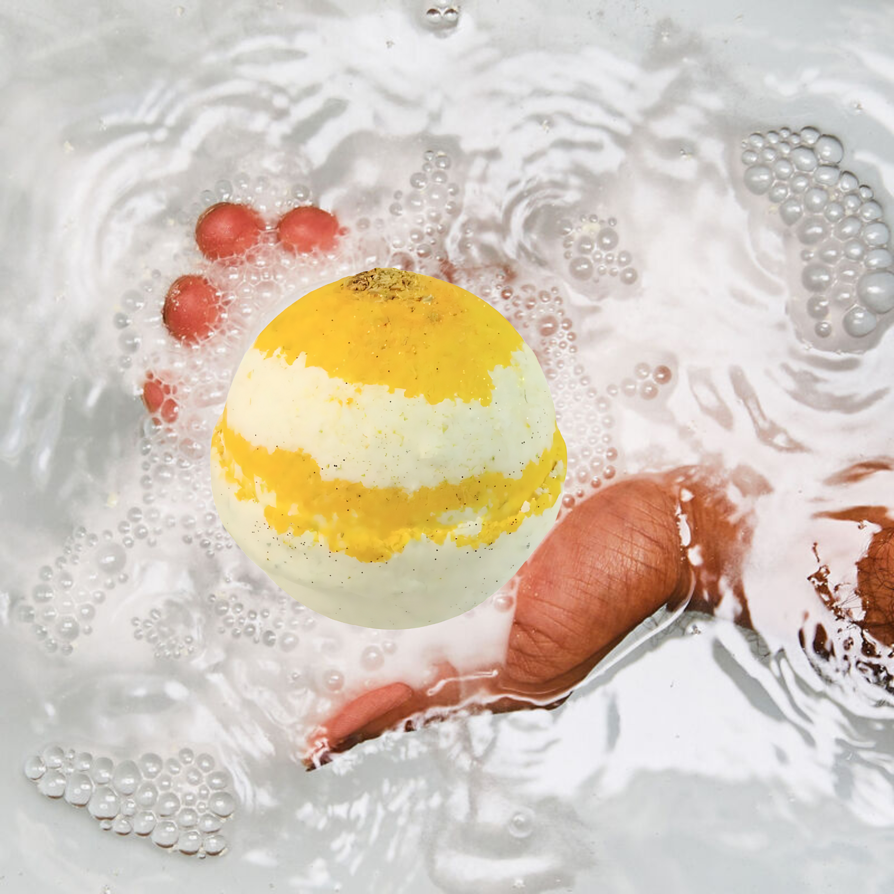 Turmeric Bath Bomb | Glow Soak For Brightening Skin