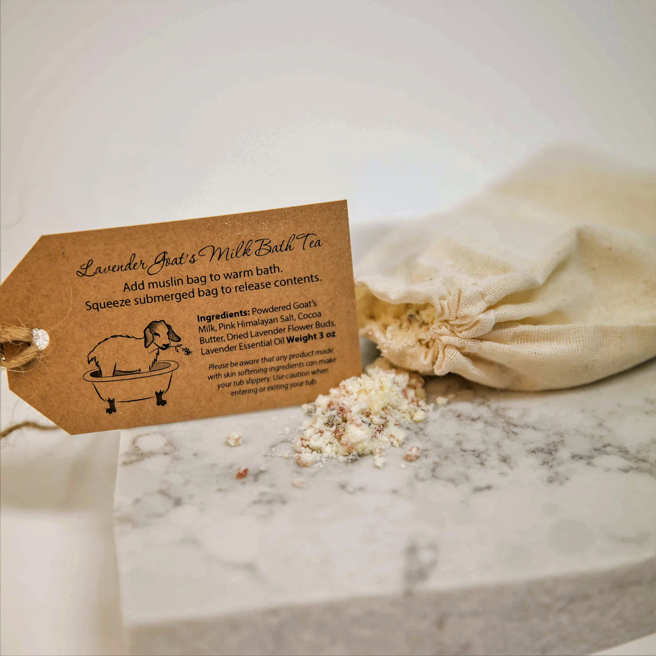 1818 Farms  Lavender Goat's Milk Bath Tea