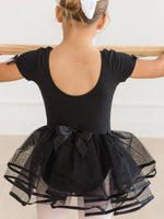 Girls Black Signature Tutu Ballet Dance Leotard: Black / 4T