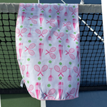 Over Served Tennis Double-Sided Microfiber Athletic Towel