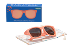 Perfect Papaya Polarized Kid Sunglasses w/ Peach Mirror Lens: Ages 6+