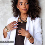 Sorrelli Dua Stud Earring: Clear