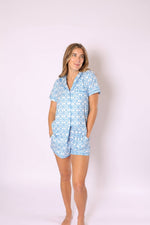 Hannah Pajama Set : Watercolor Coral / Small