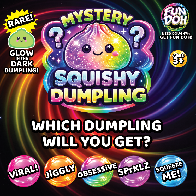 Fun Doh Mystery Dumpling Squishie