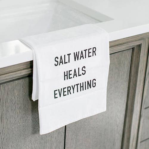 Face to Face Thirsty Boy Towel - Salt Water Heals Everything