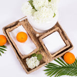 Natural Woven Beverage Napkin Tray
