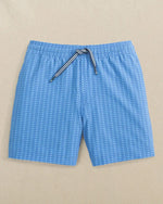 Y Pop Lock and Dock It Swim Trunk: Blue Stream - 1929 / XS
