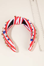 Usa Stars And Stripes Headband