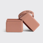 2-Compartment Travel Case - Terracotta