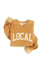 LOCAL graphic sweatshirt: TAN / S