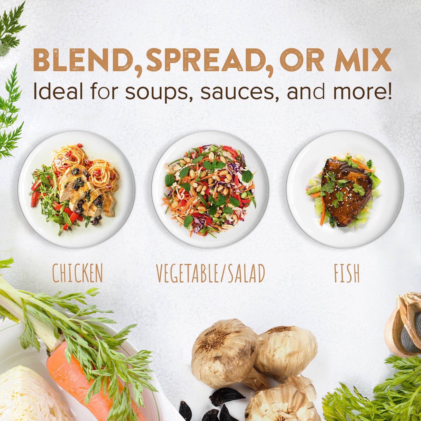 2.3oz Black Garlic Infused Sea Salt