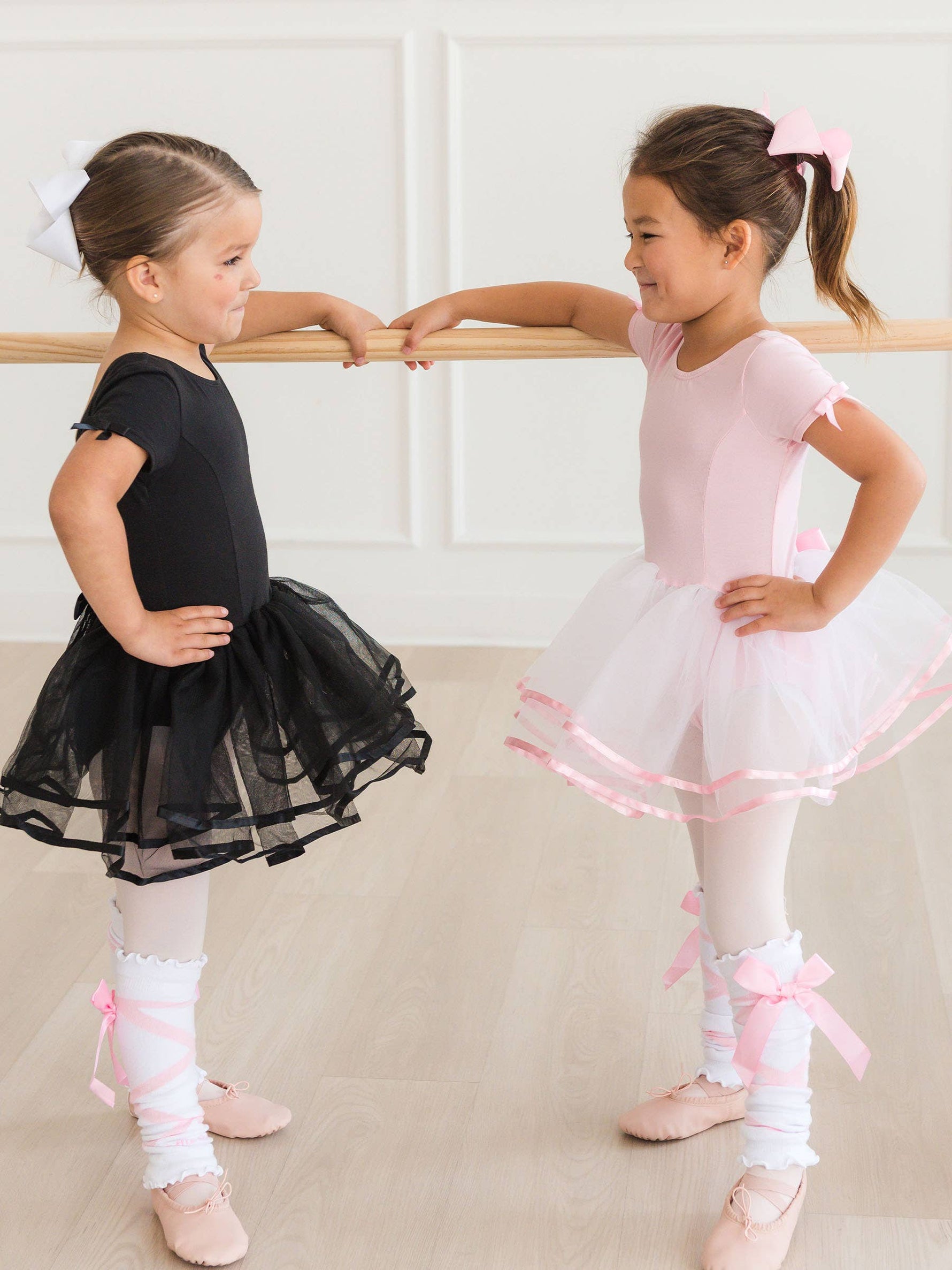 Girls Black Signature Tutu Ballet Dance Leotard: Black / 4T