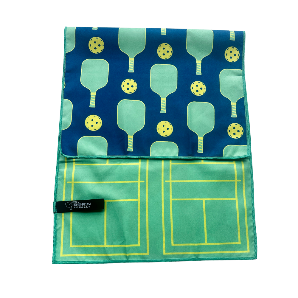 Pickleball Paddle Double-Sided Microfiber Athletic Towel