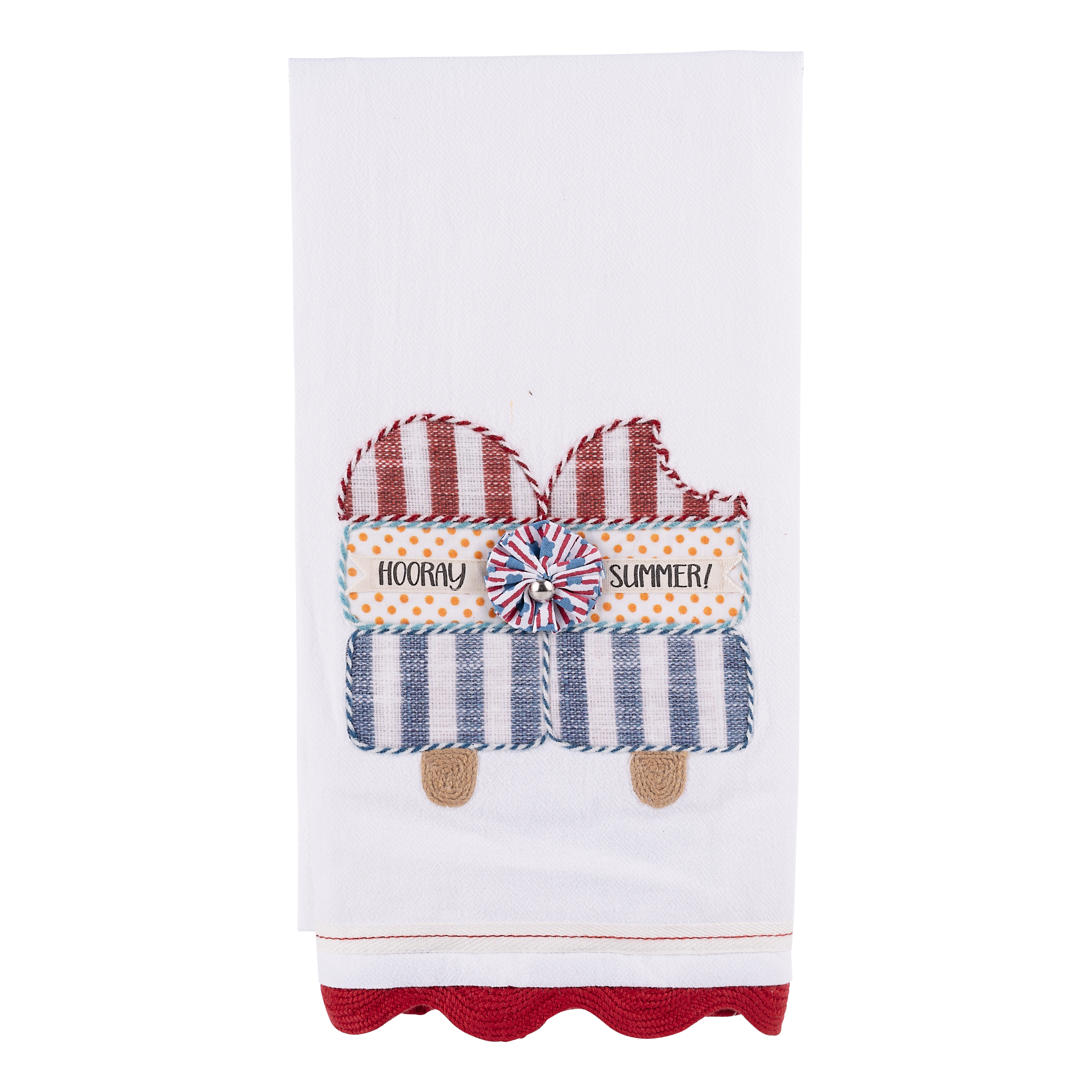 Hooray Summer Popsicles Tea Towel