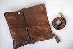 Moroccan Leather Crossbody Bag | Leather Purse