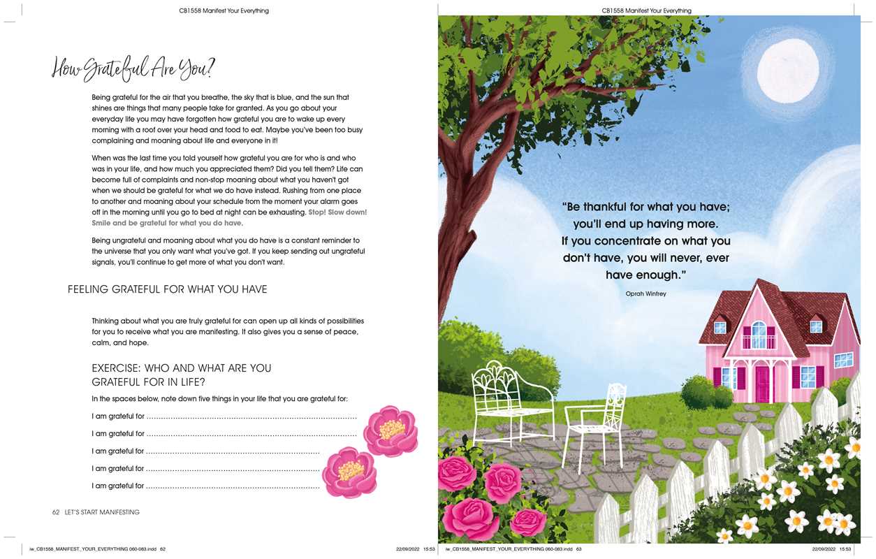 Manifest Your Everything by Nicci Roscoe: Paperback; 144 pages / English