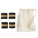 Seagrass Napkin Rings - Set of 4
