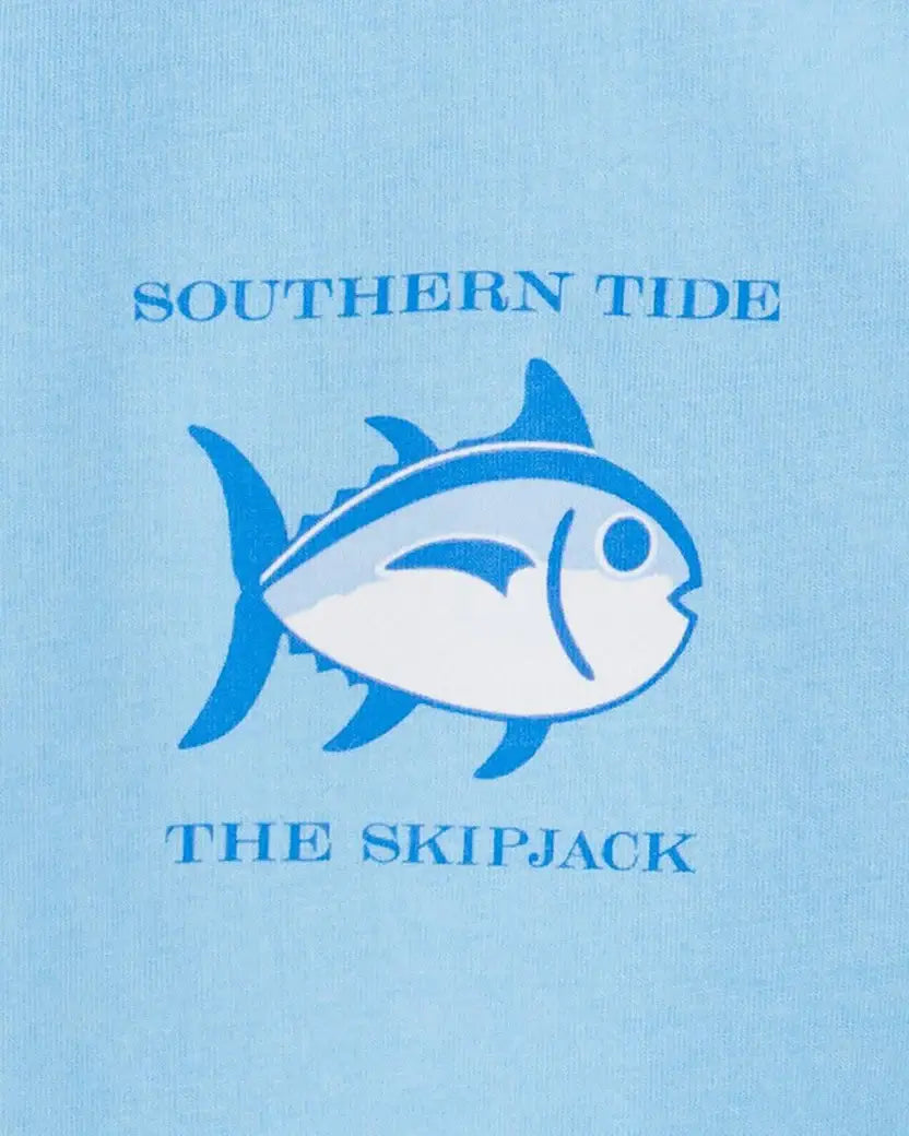 Y SS Classic Skipjack Tee: Yacht Blue - 1762 / S