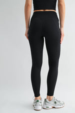 Venice Cloud Light Sculpt High-Waisted Leggings: Black