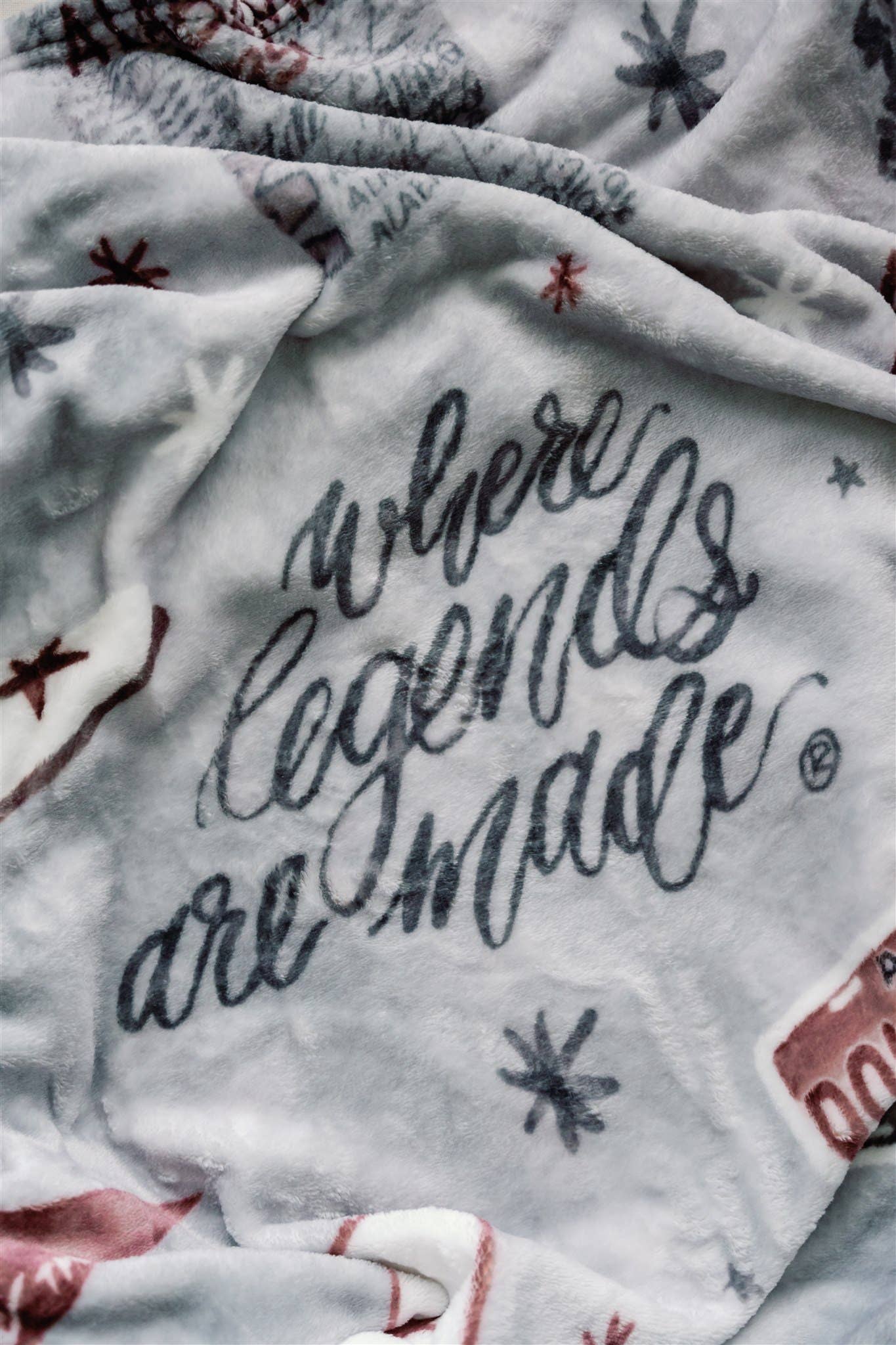 University of Alabama Flannel Fleece Blanket