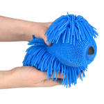 7" SHAGGY PUFFER DOG