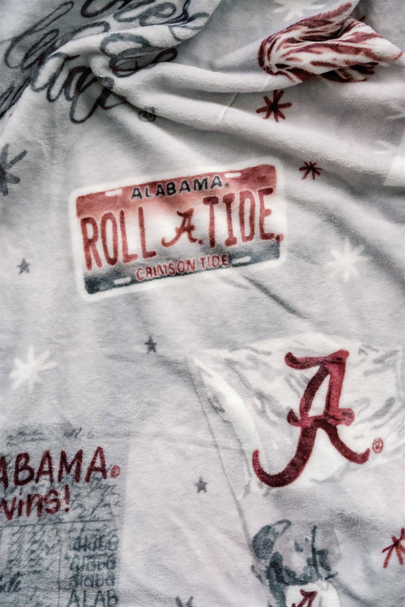 University of Alabama Flannel Fleece Blanket